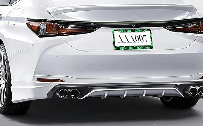 Interesting Aliens UFO License Plate Frame
